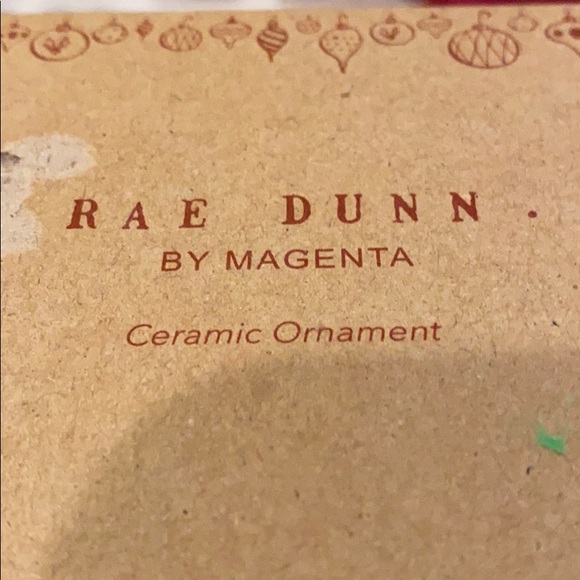 Rae Dunn “Baby’s First Christmas 2019” Ornament - Picture 3 of 3